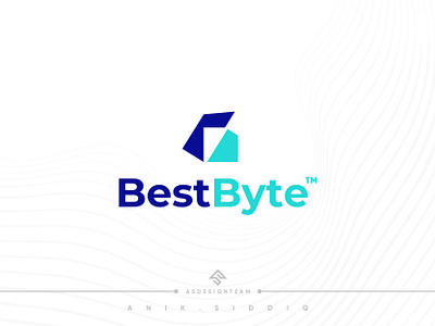 Design a logo for BestByte brand guideline brand identity brand style guide branding graphic design logo modern minimal logo trandy logo