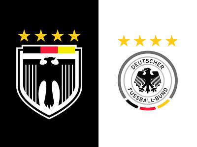 Germany Football Logo Concept alemania badge concept design diseño eagle football futbol germany graphic design logo logotype minimalism redesign rediseño soccer sports