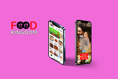 Food Kingdom: A Food App graphic design product design ui ux