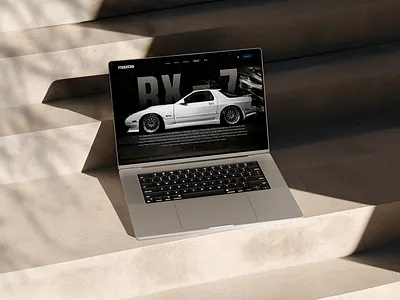 Mazda Web Design branding car design graphic design ui ui design ux ux design web web design