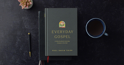 Everyday Gospel Suite book branding christian church design gospel icon illustration leaf light logo minimal simple stained glass star