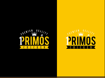 Primos Chicken - logo animation 2d after effects animated logo animation branding fast food food logo logo animation motion graphics