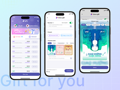 Gift for you app branding design graphic design illustration logo typography ui ux vector