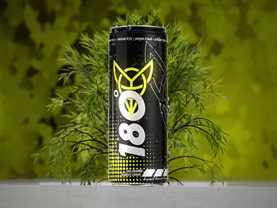 180 Degree // Energy Drink Visual's 3d animation coke drink energydrink motion graphics redbull