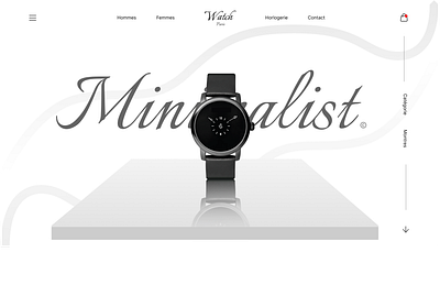 Minimalist graphic design illustration ui