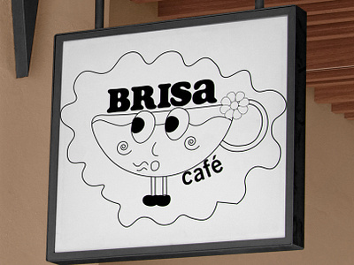 Brisa Café. - projeto fictício. branding design graphic design illustration logo typography visual identity