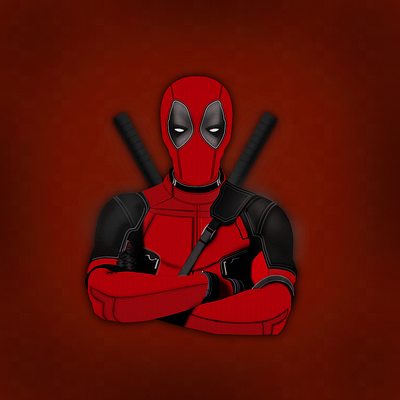 Deadpool 2D Ultra Realistic Design 2d affinitydesigner deadpool graphic design