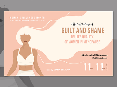 Digital Invitation digital art digital invitation graphic design illustrator invitation vector womens health