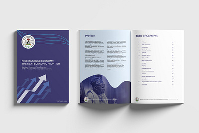 Brochure for FMBE, Nigeria brochure design graphic design