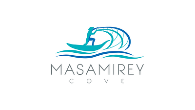 Masamirey Cove - Resort Logo 2018 bali beach branding fisherman logo minimalist modern pangasinan philippines relax resort