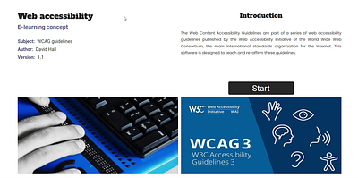 Accessibility Learning System. accessibility e learning ui ux