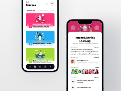 Course Screen learning platform