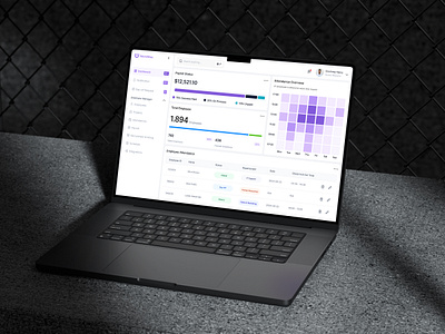 WorkWise - HR Dashboard dashboard design employee employee insights hr hr dashboard human resource human resources payroll system saas saas ui ui ui design user interface web design