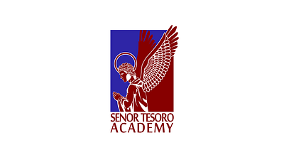 Senor Tesoro Academy - School Logo 2014 academy angel branding logo saint school