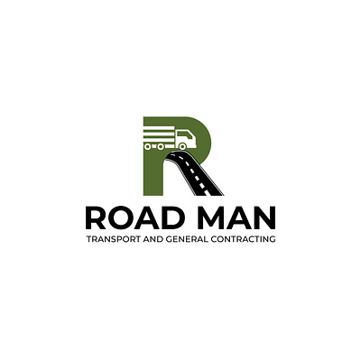 Real estate construction road work logo design branding construction design logo logo design r letter r letter logo design r logo real estate real estate logo road work