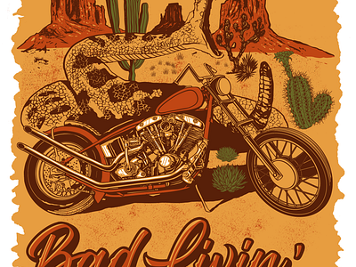 Bad Livin Roadshow 2 branding graphic design harley davidson logo poster poster band poster design poster event poster harley davidson poster motorcycle shovelhead sportster