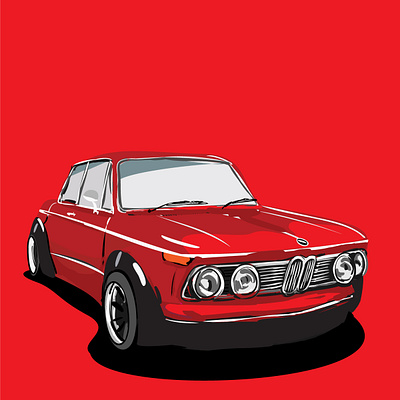 The Iconic Classic Sedan Car car illustration vector