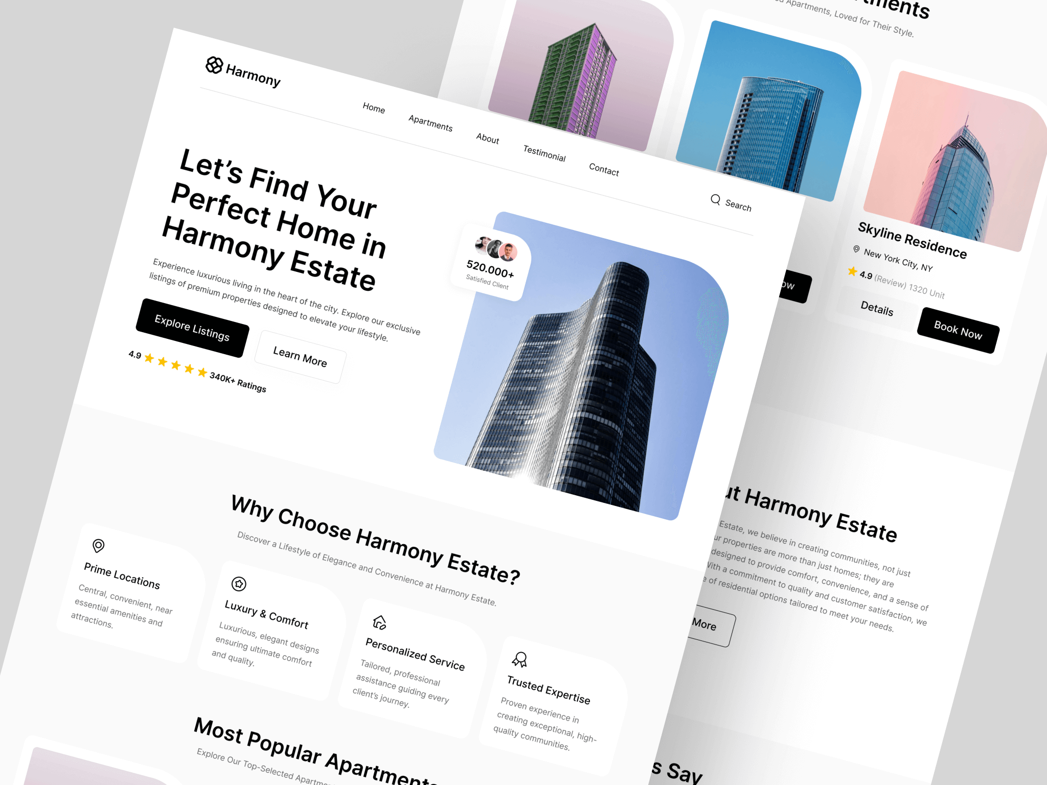 Example of Landing Page Design For Your Business