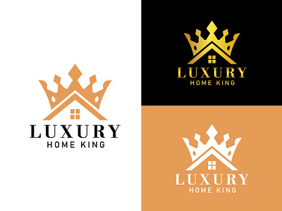 Luxury Home Logo business flat logo logo design typography