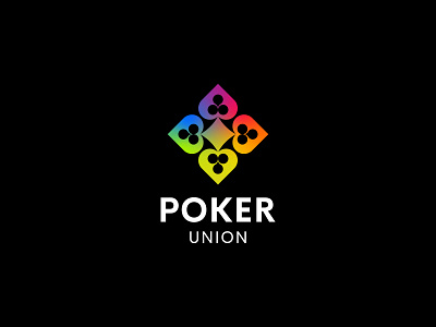 Poker Union Logo, Cassino Logo Design bet game logo bet logo betting logo brand identity branding card game logo casino game logo cassino logo gaming logo gsme logo identity logo logo design logodesigner logos logotype modern logo poker game logo sports app logo team logo