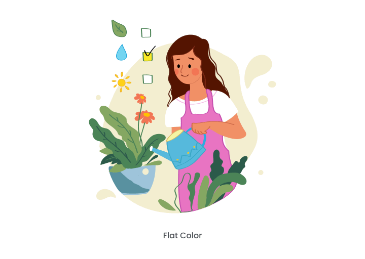 PlantCare Illustration best ios walkthrough graphic design illustration mobile app nature outstanding plant splash screen ui uiux design