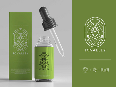 Logo Design for Jovalley beauty brand branding design digital digital art food graphic design health healthcare icon icon design iconic identity branding logo logo design minimal modern nature skincare