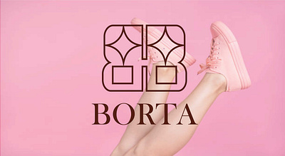 BORTA 99designs bags brand design branding branding identity clothingbrand fashion fashion icon fashionbrand feminine logo icon ladies logo logo logo design ideas mordern logo shoes star logo top brand typography vector