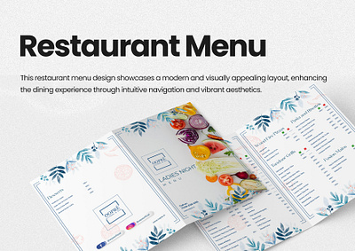 Restaurant Menu Designs booklet branding brochure cafe menu design graphic design menu design restaurant menu design