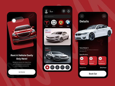 Car Selling Mobile App app design car car selling concepts mobile mobile app products design saas selling ui uiux website