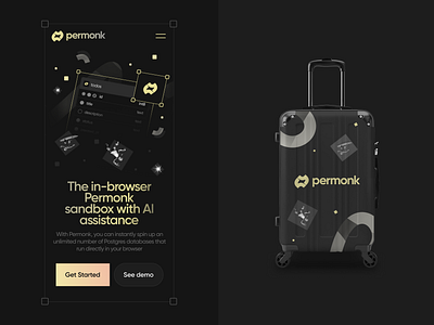 Permonk - elements branding design digital graphic design identity illustration inspiration landing mobile product ui visual web webdesign