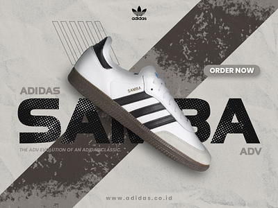 Adidas Samba ADV - Poster Advertising adidas adidashoes adobeillustration advertisingdesign branding logo photoshop poster posteradvertising