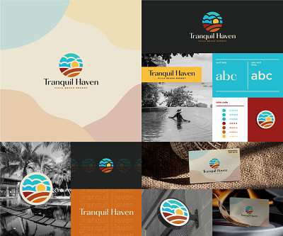 Tranquil Horizons brand identity brandidentity branding business design graphic design icon illustration logo logo design logobrand logoconcept logoideas logoinspirations logomark logos logotype minimal minimalist resort