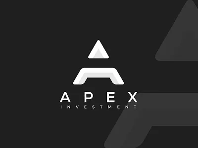 Apex Investment brandidentity branding customdesign graphic design logo logocreation uniquedesign