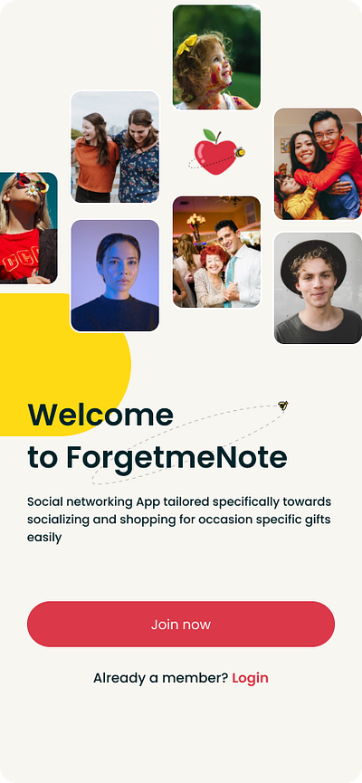 ForgetMeNote: Social Media Platform figma graphic design logo design mobile design ui uiux web design web development