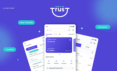 Banking App UI Design appdesign bankingapp bankingappdesign bankinguidesign branding financeapp uidesign uiuxdesign
