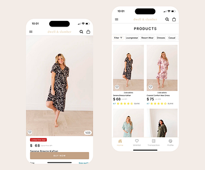 E-Commerce Redesign ecommerce figma redesign shop ui ux