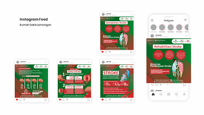 Healthy Instagram Content banner branding graphic design hospital infrmation