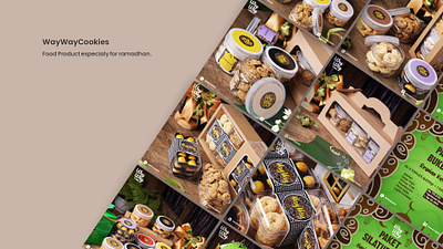 Food Instagram Feed Set ads branding feed design food content graphic design