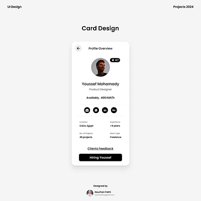 Card Design | UI Kit figma ui uidesign uikit