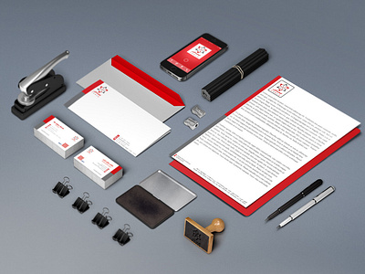 Stationery for FNRCO brand identity branding branding identity brochure brochure design business card corporate identity design flyer flyer design graphic design identity design illustration logo mobile mockup notebook paper pen red