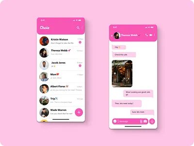 Direct Messaging app dailyui dailyui013 dailyuichallenge design designcollaboration designinspiration designthinking digitaldesign directmessaging messagingapp mobileui ui visualdesign