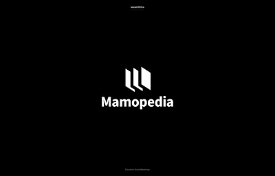 Mamopedia Logo Design brand identity branding logo design mark symbol visual identity