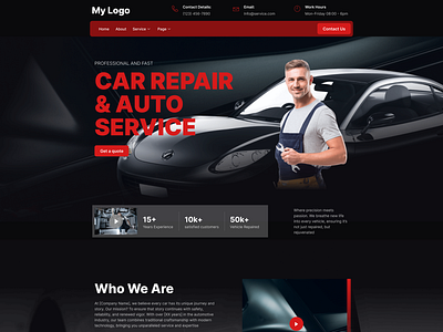 Innovative Automotive Website UI Design | Sleek and User-Centric 3d animation auotmotive industry branding design graphic design illustration logo motion graphics ui vector website developer website development website ui design