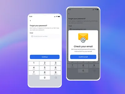 Forgot your password security measures user experience (ux)