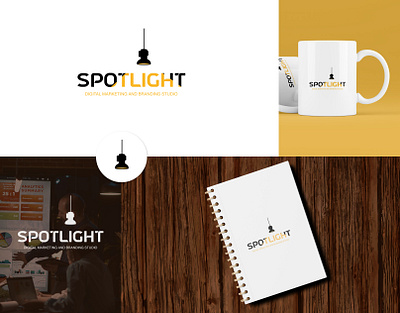 Spotlight Logo | Digital Marketing Company branding design designing graphic design graphics logo logodesign