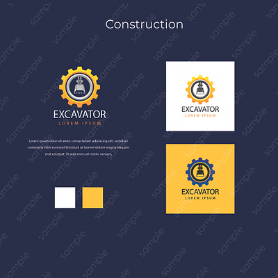 Bold Construction Logo Designs | Strong and Distinctive Branding 3d animation branding construction logos design graphic design illustration logo logotype motion graphics ui vector