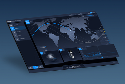 Mission Control UI: Simplifying Critical Data with UX/UI Design 3d animation app case study control panel critical infrastructure data driven design data visualization design psychology design system graphic design interaction design interface misson control prototyping space ui ux visual design