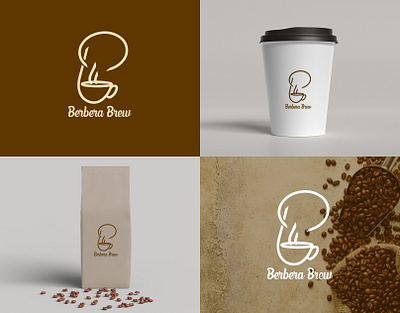 Coffee Brand Logo | Berbera Brew Logo branding coffee coffeebrandlogo coffeelogo design designing logo logodesign