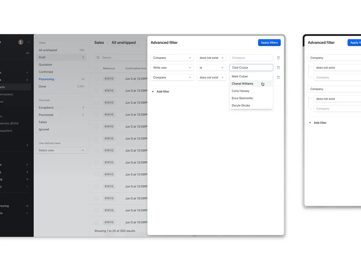 Browse thousands of Advanced Search UI Design images for design ...