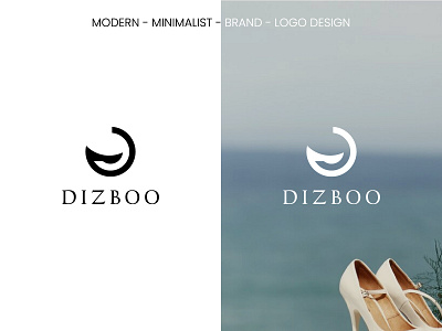 DIZBOO - Premium Female Shoes Brand brand lodo custom logo logo logo design minimal logo modern logo